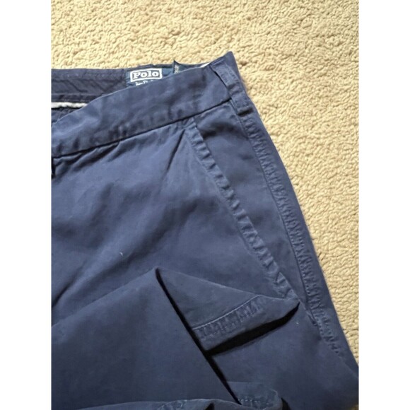 Polo Ralph Lauren big tall Mens 42x32 Salinger Relaxed Fit Chino Pants Navy NWT - Picture 6 of 11